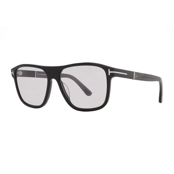 NEW TOM FORD MEN BLACK SQUARE SUNGLASSES TOM FORD - Picture 1 of 3